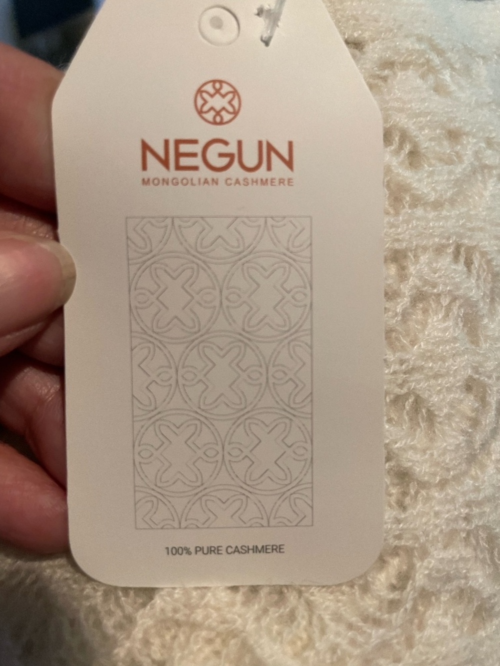 Negun Moroccan 100% Cashmere Scarf Wrap
